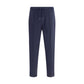 Blue Cashmere Athletic Pants