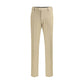 Bicolor Cotton Chino Pants