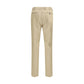 Bicolor Cotton Chino Pants