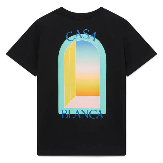 Black Cotton T-Shirt