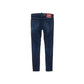 Blue Cotton Slim Fit Jeans