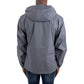 Gray Cotton Shell Jacket
