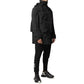 Black Nylon Rain Coat