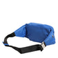 Blue Logo Plaque Nylon Waist Fanny Pack Men's Borse Bag