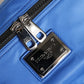 Blue Logo Plaque Nylon Waist Fanny Pack Men's Borse Bag