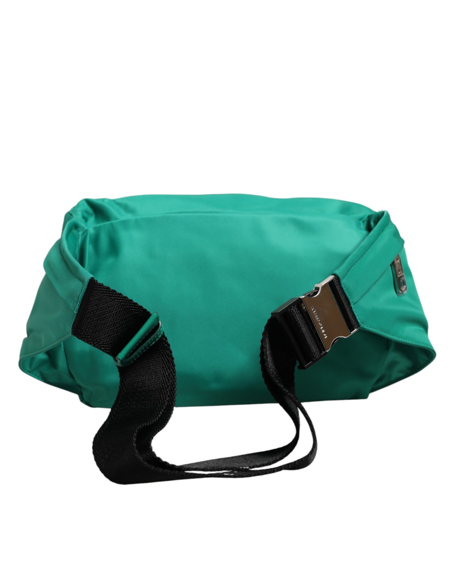 Green Logo Plaque Nylon Waist Fanny Pack Men's Borse Bag