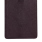 Dark Brown Leather Logo Plaque Cover Sleeve Tablet Case
