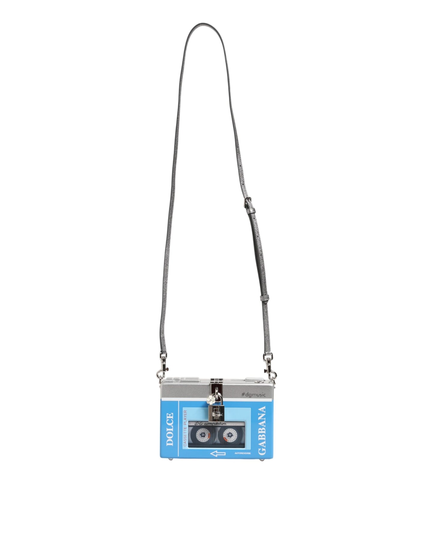 Multicolor Cassette Player Box DG Music Crossbody Bag