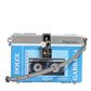 Multicolor Cassette Player Box DG Music Crossbody Bag