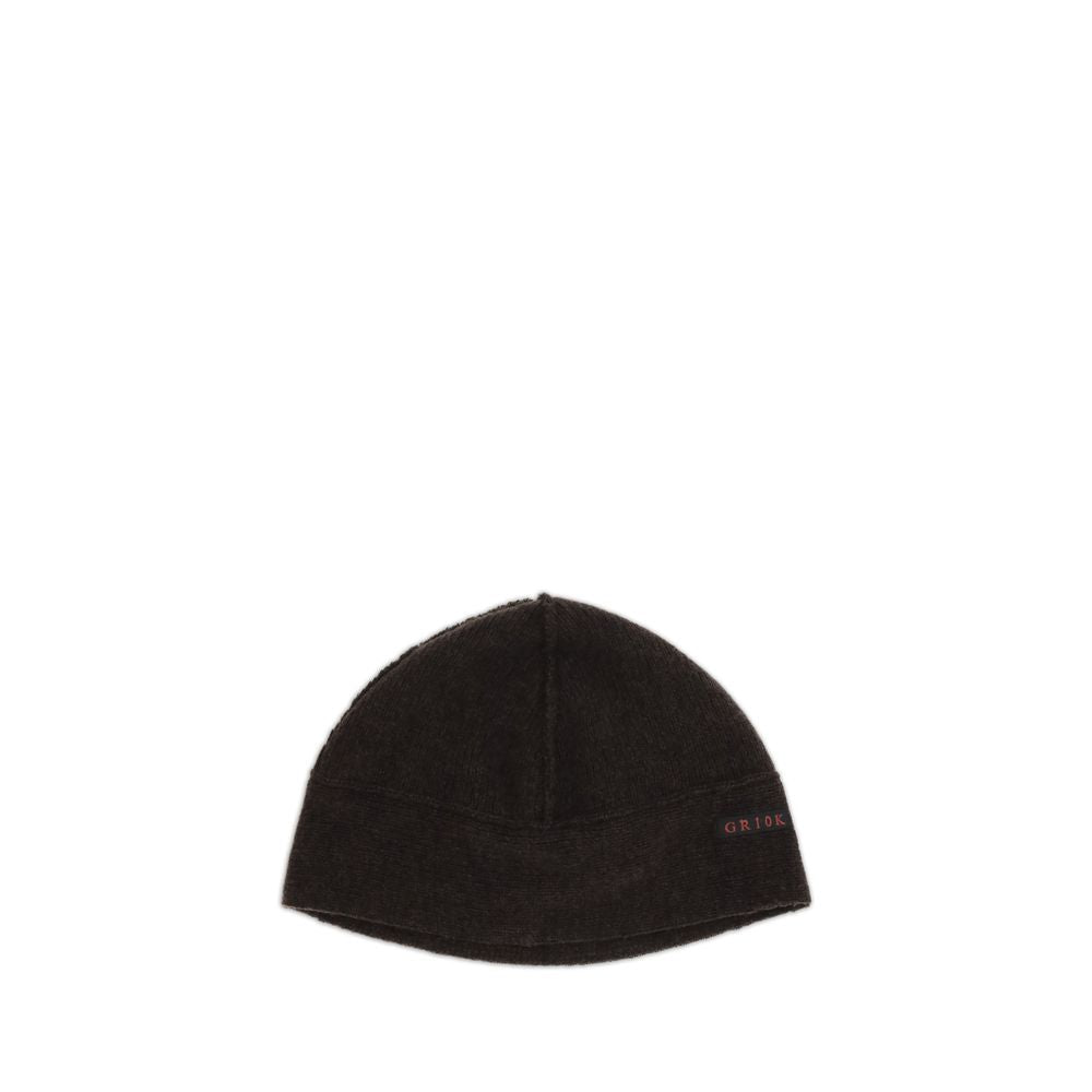 Brown Wool Beanie