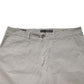 Gray Cotton Stretch Tapered Fit Men Chino Trouser Pants