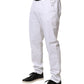 White Skinny Fit Mid Waist Men Denim Trouser Jeans