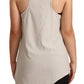 Light Gray 100% Cotton Sleeveless Razor Back Tank Top