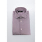 Purple Cotton Men Shirt