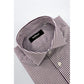 Purple Cotton Men Shirt