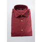 Red Cotton Men's Shirt