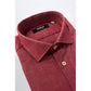 Red Cotton Men's Shirt
