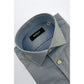 "Light Blue Cotton Men Shirt"