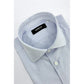 Light Blue Cotton Men Shirt
