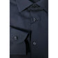 Blue Cotton Men Shirt