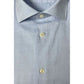 Light Blue Cotton Men Shirt