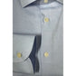 Light Blue Cotton Men Shirt