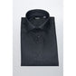Black Cotton Men Shirt