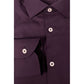 Purple Cotton Men Shirt