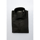 Black Cotton Men's Shirt