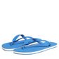Blue White Logo Beachwear Flats Slipper Shoes