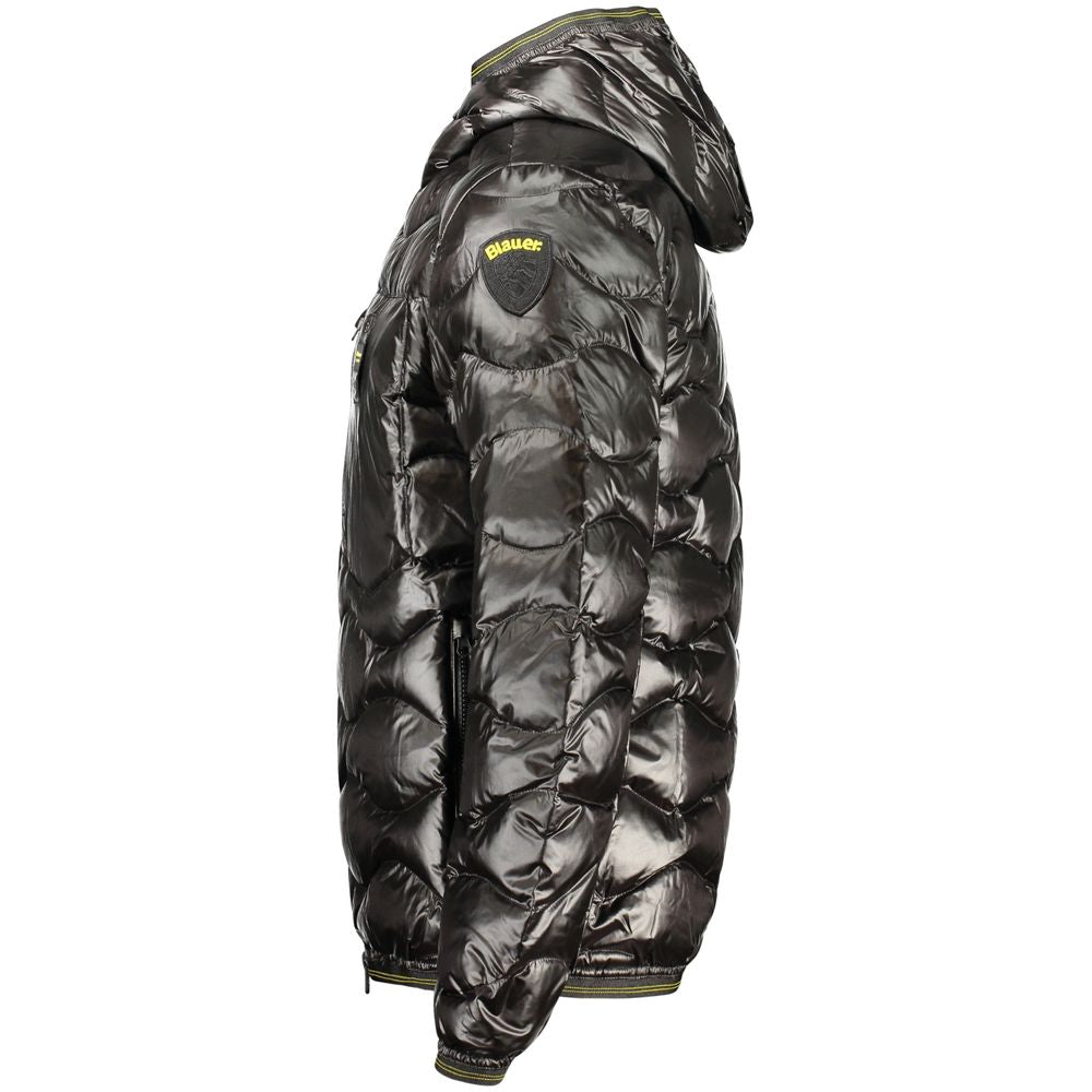 Black Polyamide Jackets & Coat