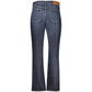 Blue Cotton Jeans Denim