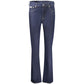 Blu Cotton Women Jeans