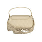 Beige Polyethylene Handbag