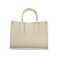 Beige Polyethylene Handbag