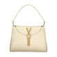 Beige Polyethylene Handbag
