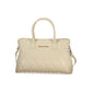 Beige Polyethylene Handbag