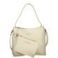 Beige Polyethylene Handbag
