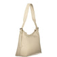 Beige Polyethylene Handbag