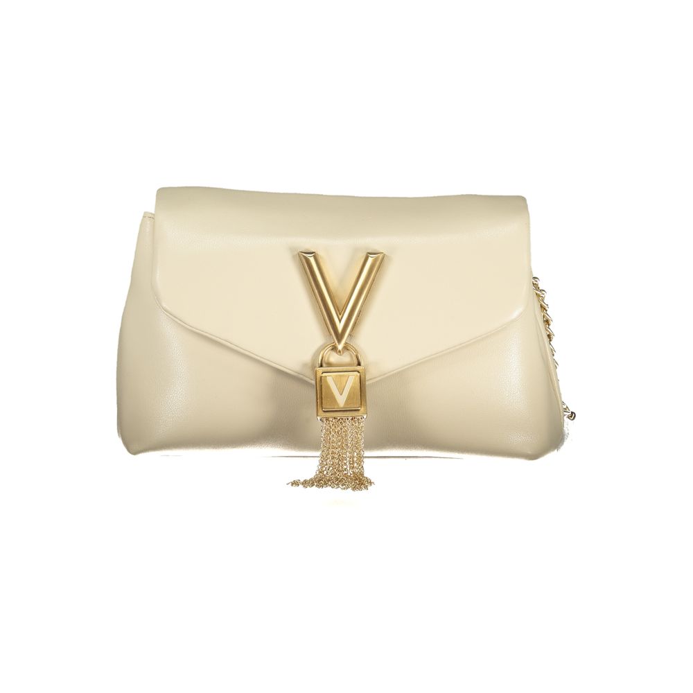 Beige Polyethylene Handbag