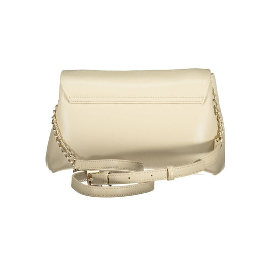 Beige Polyethylene Handbag