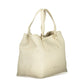 Beige Polyethylene Handbag