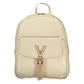 Beige Polyethylene Backpack