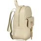 Beige Polyethylene Backpack