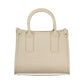Beige Polyethylene Handbag