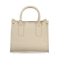 Beige Polyethylene Handbag