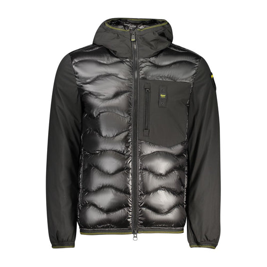 Black Polyamide Jackets & Coat