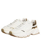 White Gold Daymaster Low Top Sneakers  Shoes