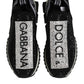 Black Strass Slip On Men Sorrento Sneakers Shoes