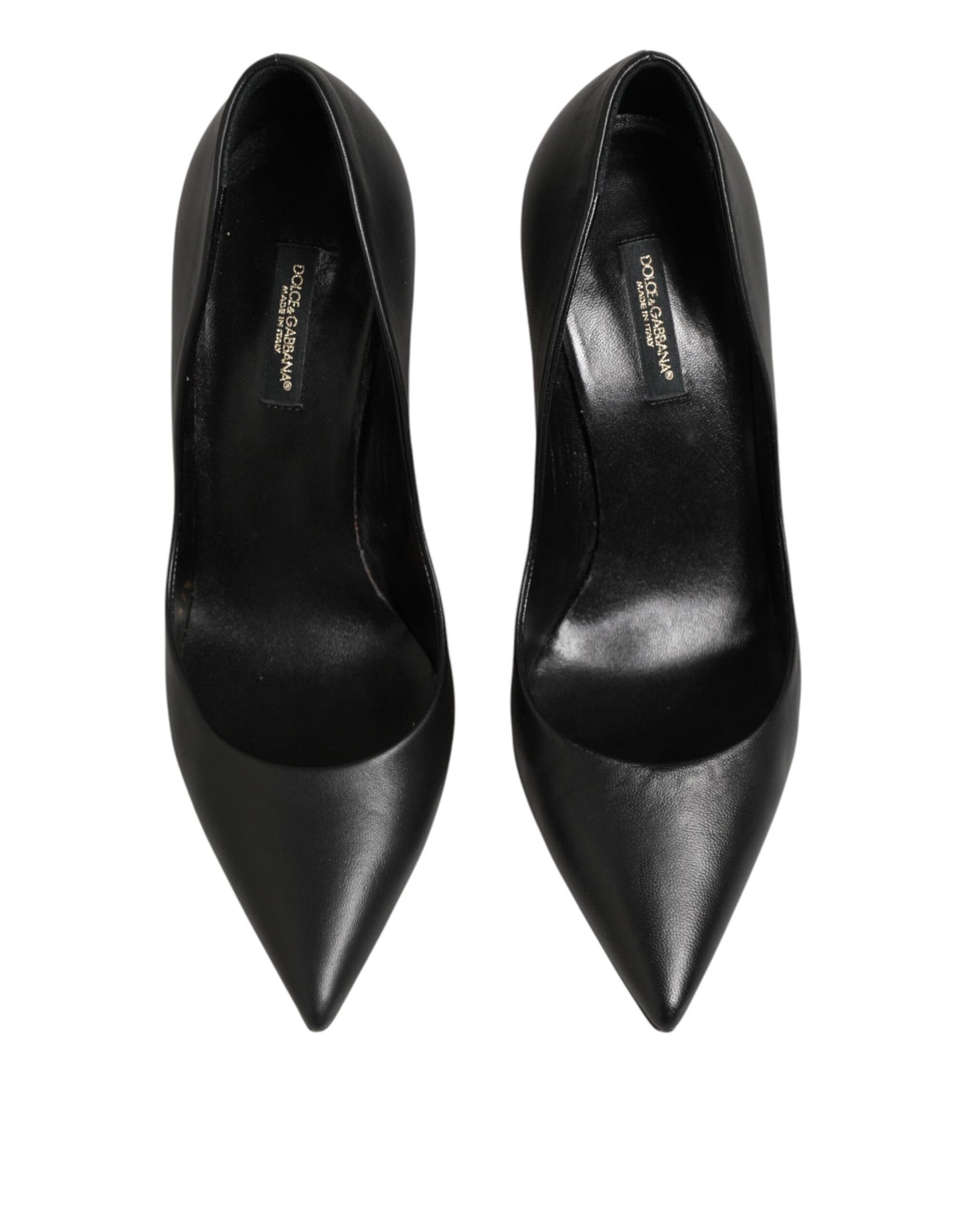 Black Patent Leather High Heels Pumps Shoes